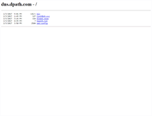 Tablet Screenshot of dns.dpath.com